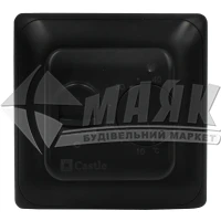 Терморегулятор для теплої підлоги Castle M5,16 кнопковий чорний