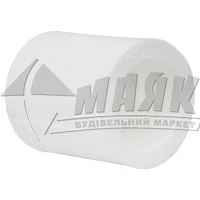 Муфта поліпропіленова ASCO 25 мм біла