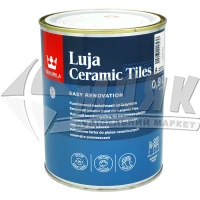 Фарба інтер'єрна Tikkurila Luja Ceramic Tiles база А 0,9 л біла напівматова