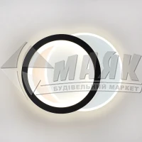 Світильник світлодіодний декоративний накладний Esllse Viva 2R-ON/OFF-250х200х40- WHITE/BLACK-220-ІР20 25Вт 2500-6500°К IP20