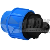 Муфта для водопровідної труби Unisera 32 мм 1/2" зовнішня різьба