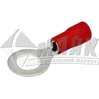 Наконечник кабельний RV 1,25-6 кільцевий з ізоляцією 6 кв.мм 100 шт