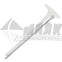 Дюбель для теплоізоляції Teploma Premium металевий цвях термоголовка 10×260 мм 100 шт