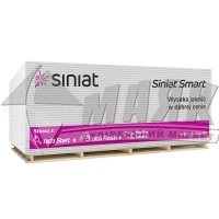 Гіпсокартон Siniat Plato NIDA SMART 12,5×1200×2500 мм (3,0 кв.м)