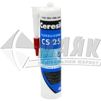 Герметик для швів Ceresit CS 25 MicroProtect 280 мл білий