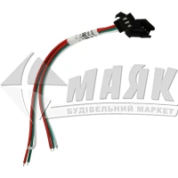 Конектор для світлодіодної стрічки OЕM №23 SPI 3pin (тато+мама) з проводом