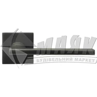 Ручки дверні на розетці Sempra H-30121-A-GRF графіт