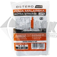 Плівка поліетиленова захисна OSTERO F3/F4 60 мкм 4×5 м прозора