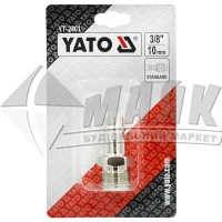 Ніпель універсальний швидкознімний YATO 3/8" зовнішня різьба