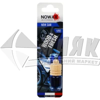 Ароматизатор для авто NOWAX Wood&Fresh New Car підвісний