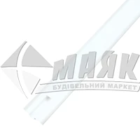 Плінтус підлоговий ПВХ Raitto P 60 2,5 м білий