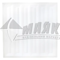 Світильник світлодіодний растровий панель BIOM 50Вт 6500°К 595×595×12 мм grill