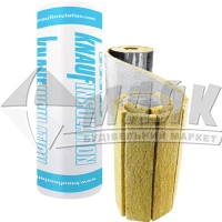 Вата мінеральна базальтова фольгована KNAUF INSULATION LMF AluR 20 мм 35 кг/куб.м 10 кв.м