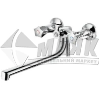 Змішувач для ванни LOFFREY 2Р LY82209 з довгим гусаком