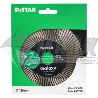 Диск алмазний відрізний DiStar 1A1R Galaxy 125×1,6/1,5×30×22,23 мм турбований