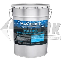 Мастика гідроізоляційна бітумно-полімерна Ореол-1 MASTERBIT 18 кг