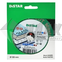 Диск алмазний відрізний DiStar MasterCUT 1A1R V 125×1,6/1,0×15×22,23 мм суцільний