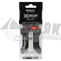 Ароматизатор для авто NOWAX X Drop Delux Platinum підвісний