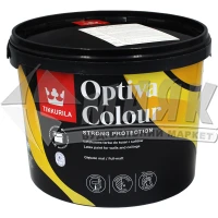 Фарба інтер'єрна Tikkurila Optiva Colour акрилова 2,7 л біла глибокоматова