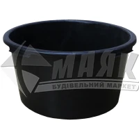 Таз пластиковий будівельний круглий OSTERO 40 л