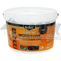 Лак для деревини Arsal WOODTONE AQUA 3в1 акриловий просочувальний 2 л дуб