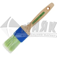 Пензель малярний плоский для лазурей Storch LasurSTAR 50 мм ворс суміш дерев'яна ручка