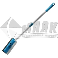 Швабра для вікон з губкою Bi-Plast 20×50-70 см телескопічна ручка