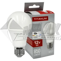Лампа світлодіодна класична (груша) TITANUM 10Вт Е27 А60 4100°К TLA6010274-12V
