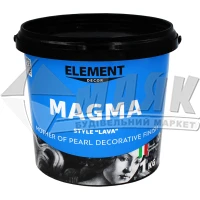 Покриття декоративне інтер'єрне ELEMENT Decor Magma зі скляними мікрокульками 1 кг