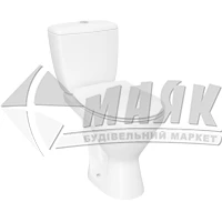Унітаз-компакт MITO Simple On 011 3/6 л дюропластове повільнопадаюче сидіння нижній підвід горизонтальний вивід порцеляновий