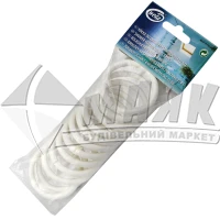 Кільця для шторки Wela 12 шт білі