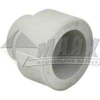 Муфта поліпропіленова редукційна VS Plast 32×20 мм сіра