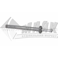 Дюбель ударний гриб металевий 6×50 мм