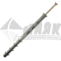 Дюбель ударний потай пластиковий WAVE 8×140 мм