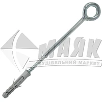 Дюбель розпірний з круглим O-гаком для риштовань Wkret-met 14×10×190 мм