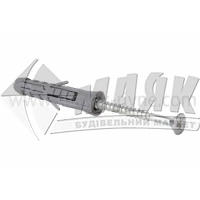 Дюбель розпірний з шурупом потаємна головка Wkret-met 10×5×100 мм