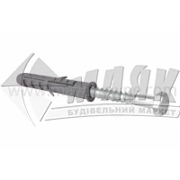 Дюбель розпірний з шурупом шестигранна головка Wkret-met 10×6×100 мм