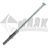 Дюбель розпірний з шурупом шестигранна головка Wkret-met 12×8×160 мм