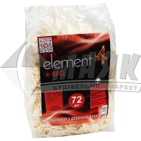 Розпалювач вогню Element з деревної шерсті 72 шт