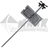 Шибер (заслонка) чавунний Булат ШЧ-2 поворотний поперечний 300×170 мм 4,2 кг
