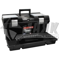 Ящик для інструменту з лотком та органайзером Haisser Staff Semi Profi Alu 20" 525×256×246 мм металеві замки пластиковий