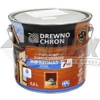 Захист для деревини Drewnochron Impregnat Extra 2,5 л дуб темний