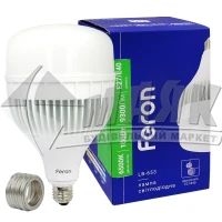 Лампа світлодіодна циліндр Feron 100Вт E27-E40 	Hi-Power 6500°К (LB-653)