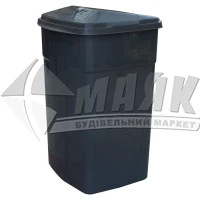 Контейнер для сміття пластиковий з кришкою 90 л