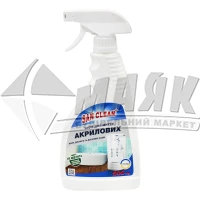Засіб для миття акрилових поверхонь San Clean Універсал 500 г з розпилювачем