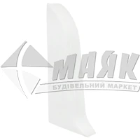 Заглушка до плінтуса Raitto P 60 ліва білий