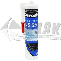 Герметик для швів Ceresit CS 25 MicroProtect 280 мл чорний