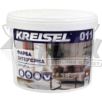 Фарба інтер'єрна Kreisel 011 база А латексна 10 л біла матова