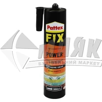 Клей монтажний (рідкі цвяхи) Pattex FIX Power 385 г білий