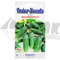 Насіння InterSeeds Syngenta Огірок Пасамонте F1 10 шт
